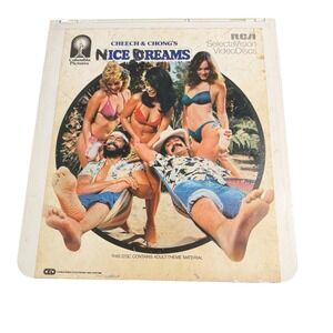 Cheech & Chong Nice Dreams RCA SelectaVision VideoDisc CED Vintage 1983 Movie